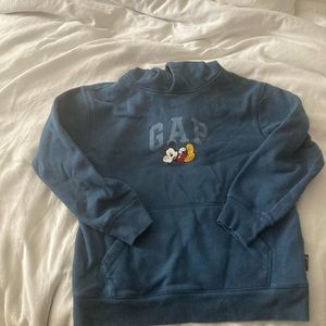 Gap Kids x Disney XL hooded blue sweatshirt